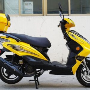 CRT Super 200 Gas Moped Scooter, Automatic CVT, High-Power Engine, Sporty Style For Sale - Image 7