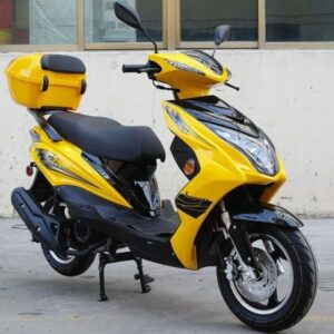 CRT Super 200 Gas Moped Scooter, Automatic CVT, High-Power Engine, Sporty Style For Sale - Image 8