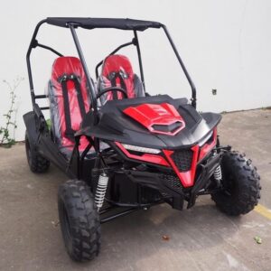 Trailmaster Cheetah 8 200cc Go-Kart, Youth & Adult Size, Fully Automatic with Reverse, Electric Start with Backup Pull Start For Sale - Image 3