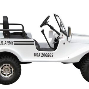 New Vitacci GR-5 125cc Classic Jeep, 3-Speed, Chrome Rims & Reverse Gear with Spare Tire For Sale - Image 2