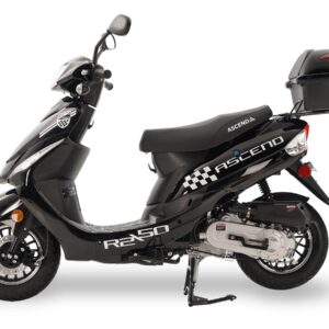 Ice Bear Ascend (PMZ50-4) 50cc Scooter, Fully Automatic, LED Lights, USB Port, Stainless Steel Hardware For Sale - Image 2