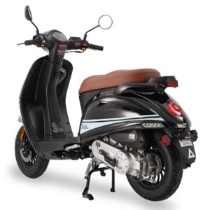 Icebear Bella 49cc Scooter with NGK Spark Plug, Stainless Hardware, 10″ Wheels & USB Port (PMZ50-5) For Sale - Image 3