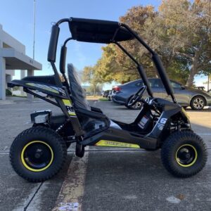 Trailmaster Cheetah i6 Electric Kids Off-Road Go-Kart, 3 Speeds with Reverse, 48V 20Ah Battery Pack For Sale - Image 4