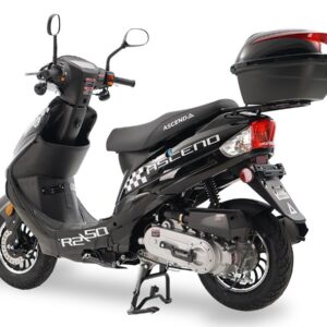 Ice Bear Ascend (PMZ50-4) 50cc Scooter, Fully Automatic, LED Lights, USB Port, Stainless Steel Hardware For Sale - Image 3