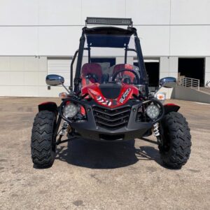 Trailmaster Ultra Blazer 200EX EFI Go-Kart, 168.9cc Engine, 4-Stroke Single Cylinder, Air Cooled, Light Bar, Windshield, Fuel Injected For Sale - Image 4