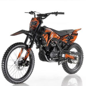 Apollo DB36 250cc Dirt Bike, 5-Speed Manual Transmission, Electric & Kick Start For Sale - Image 4