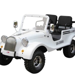 New Vitacci GR-5 125cc Classic Jeep, 3-Speed, Chrome Rims & Reverse Gear with Spare Tire For Sale - Image 5