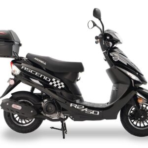 Ice Bear Ascend (PMZ50-4) 50cc Scooter, Fully Automatic, LED Lights, USB Port, Stainless Steel Hardware For Sale - Image 6