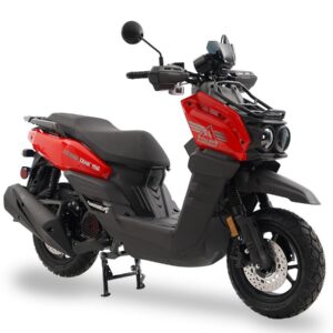 Icebear Ascend TANK 150cc Scooter, Air-Cooled, Front/Rear Disc Brakes, 130/70-12 Tires, LED Lights (PMZ150-1) For Sale - Image 7