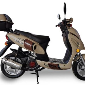 Ice Bear ALDO 150cc Automatic Scooter, Air-Cooled Engine, 12” Aluminum Wheels, SEYOUN NJKK Tires Included For Sale - Image 7