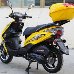 CRT Super 200 Gas Moped Scooter, Automatic CVT, High-Power Engine, Sporty Style For Sale - Image 4