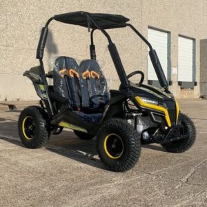 Trailmaster Cheetah 6 Youth Go-Kart, 163cc Engine, 4-Stroke Single Cylinder, Air Cooled, Remote Start/Kill For Sale - Image 4