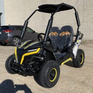 Trailmaster Cheetah i6 Electric Kids Off-Road Go-Kart, 3 Speeds with Reverse, 48V 20Ah Battery Pack For Sale - Image 3