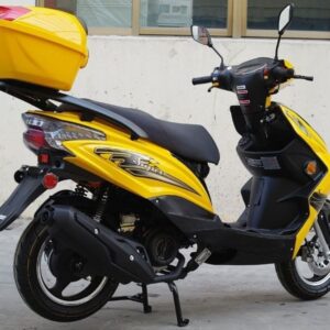 CRT Super 200 Gas Moped Scooter, Automatic CVT, High-Power Engine, Sporty Style For Sale - Image 6