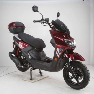 Vitacci Fighter Pro 150cc Scooter, CVT Automatic, GY6 4-Stroke Engine, Air-Cooled, 30.7” Seat Height For Sale - Image 3