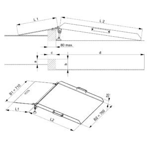 Ramp, height adjustable For Sale - Image 2