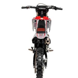 Trailmaster JHL MX250 Dirt Bike, 223cc Engine, 5-Speed Manual Transmission, 4-Stroke, Single Cylinder, Electric & Kick Start For Sale - Image 4